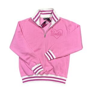 Barbie Pink Quarter Zip Sweatshirt